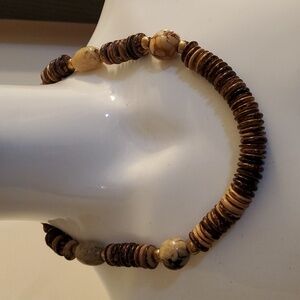 Vintage Wood/Stone Necklace